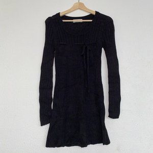 Laurie B Black Sweater Dress